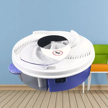 

Electric Flies Catcher Rotated Home Use Indoor Pest Killer Fly Trap Killer for Insects Bugs Flies Cockroaches