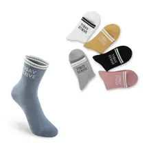 Женские однотонные хлопковые короткие носки с буквенным принтом для девочек; цвет черный, белый, розовый, синий, горчичный, серый; зимние толстые короткие носки; 6 пар/лот