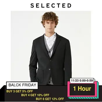 

SELECTED Men's Flat Collar Business Casual Knitted Blazer S|419308515