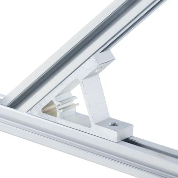 

Hot adapting 45 degree inscribed corner bracket angle connector EU standard 20/30/40/45/50/60/80 series Aluminum Profile parts