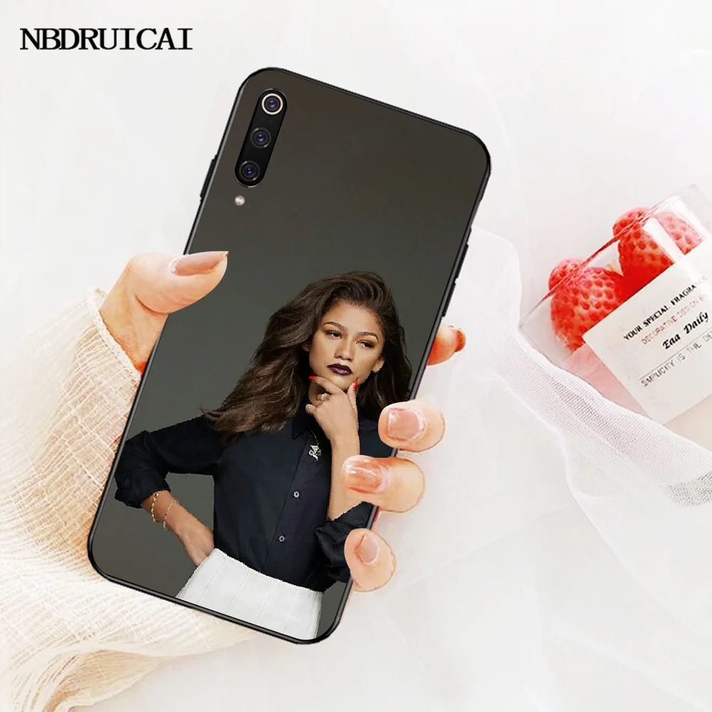 Мягкий силиконовый черный чехол PENGHUWAN Zendaya Coleman для телефона Redmi Note 8 8A 7 6 6A 5 5A 4 4X 4A Go