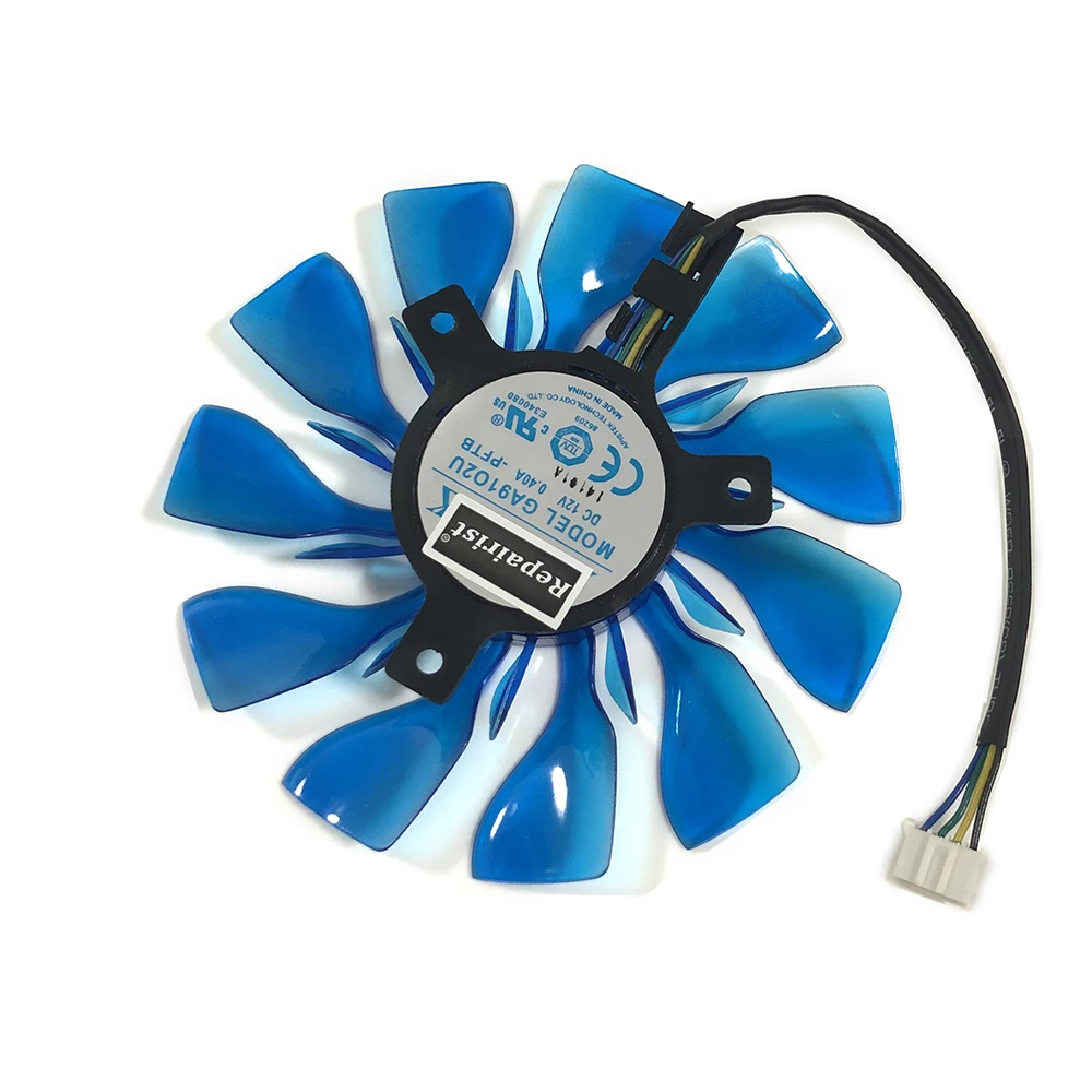 Охладитель графической карты 85 мм GA91O2U R7 360/260X/265 для HIS 360 260X RX460 RX550 RX560 iCooler|vga cooler|85mm
