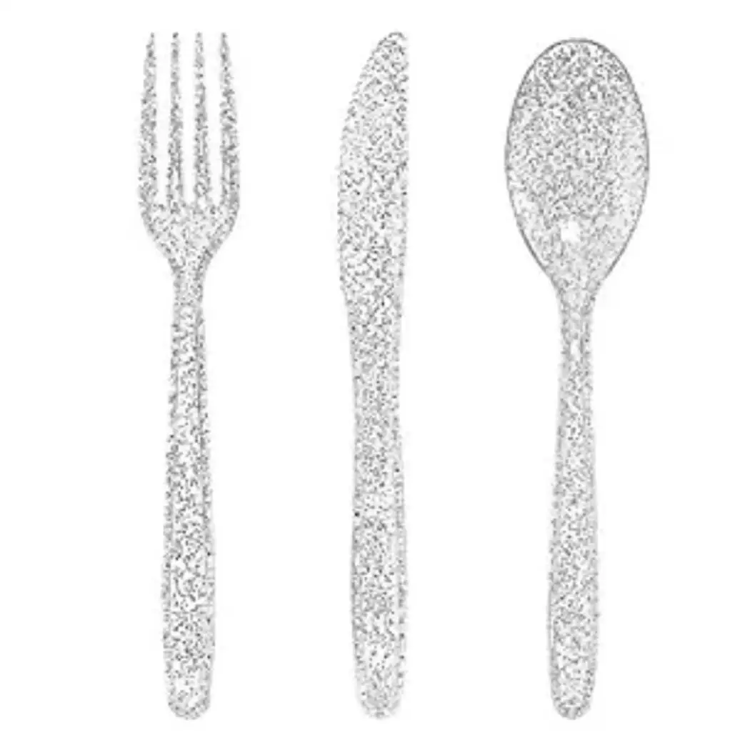 Creative 4 Style Kids Home Kitchen Safe Bamboo Fiber Resin Food Plate Spoon Fork Kit Tableware