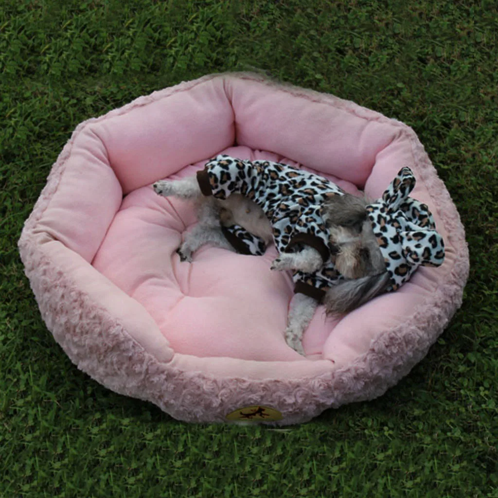 Dog Bed Warm Sleeping Bed Comfortable Plush Kennel Dogs Pet Litter Deep Sleep Cat Litter Sleeping Beds Pet Product Hot Sale@47