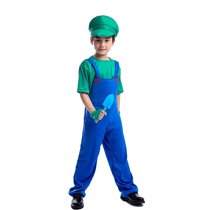 Happy Farmer Gardener Career Costume Cosplay For Children Halloween Costume For Kids