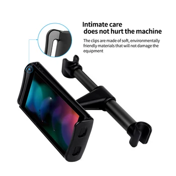 

Car Back Seat Phone Tablet PC Holder For iPhone Samsung iPad 360 Degree Rotation 4"-11" Car Mount Headrest Bracket Stand Styling
