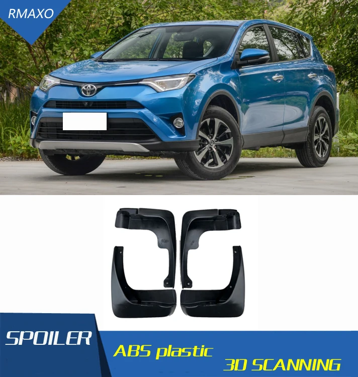 For Toyota RAV4 2016 2017 Mudflaps Splash Guards Front With color and