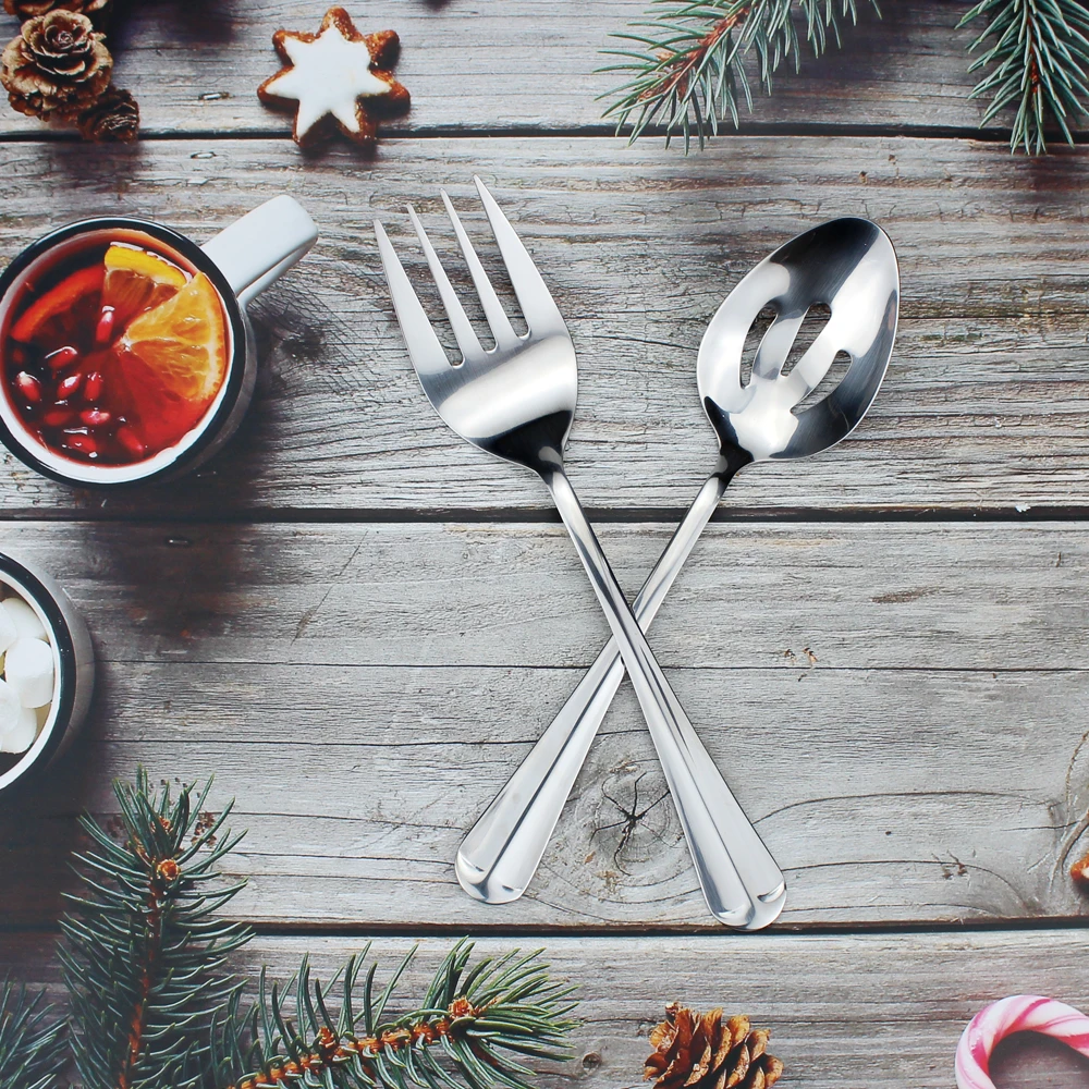 Dinnerware Western Flatware Stainless Steel 10pcs Untensil Option Cost-effective Cutlery Silverware for Kitchen