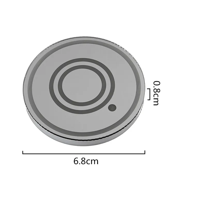 7 цветов, универсальный автомобильный подстаканник, подстаканник для воды, держатель для питья, органайзер, коврик, USB светодиодный датчик