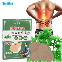 13Pcs/box Muscle Back Pain Patch Chinese Wormwood Extract Medical Plaster for Joint Ache Arthritis Rheumatoid Pain Relief Patch