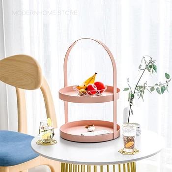 

Nordic Design fashion cheap price Promotion top sale Luxury Loft makeup storage rack organizer box tray fruit basket shelve 1PC