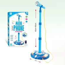 Детские поющие игрушки для детей караоке микрофон музыкальный игрушки мультяшный дизайн подарки на день рождения развивающие игрушки