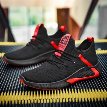 

Men Running Shoes Comfortable Sport Shoes Men Mesh Lightweight Walking Shoes Men's Sneakers Breathable Men Sneakers