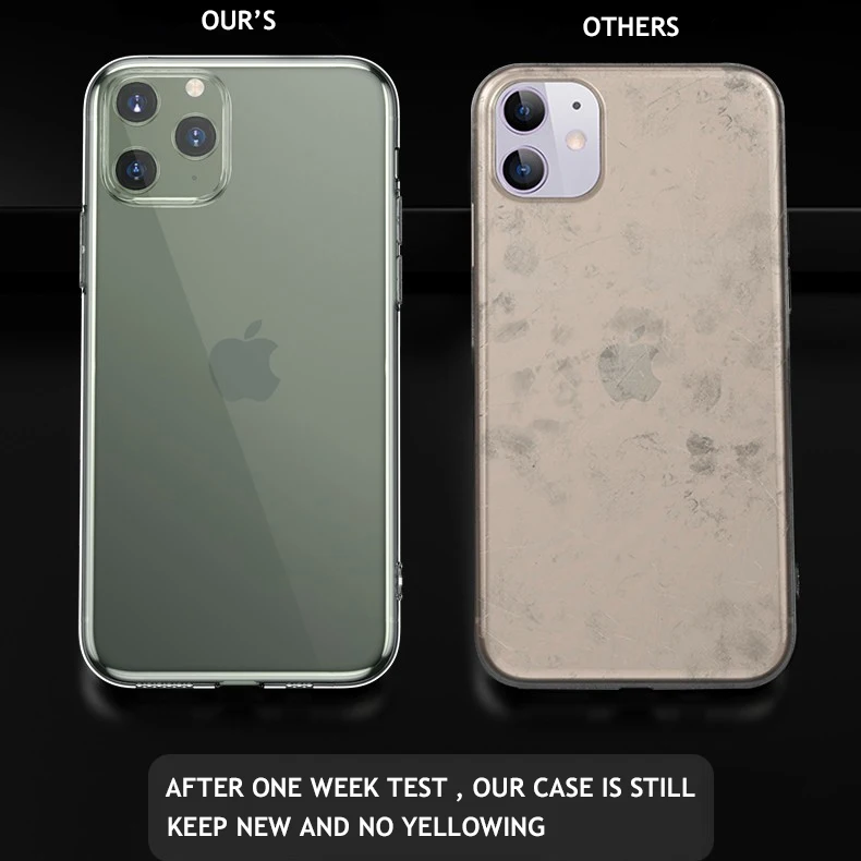 Ультратонкий Прозрачный чехол для iPhone 11 Pro XS Max X XR 6 6S 7 8 Plus 5 5S SE Мягкий ТПУ силиконовый тонкий Чехол прозрачный Кристальный чехол
