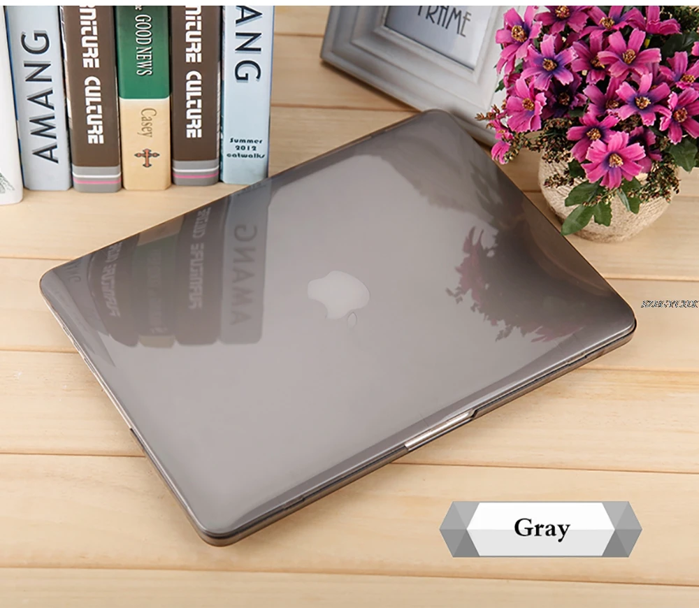 Чехол для ноутбука с кристаллами для MacBook Touch ID A1932, чехол для Macbook Air 13 A1466 A1369 Pro retina 11 12 13 15,4 15, Жесткий Чехол