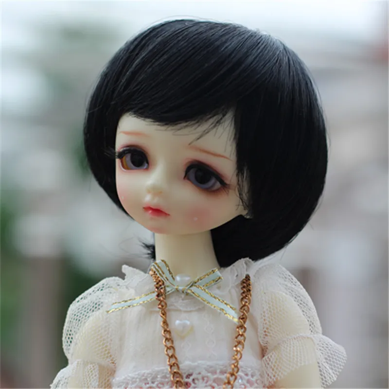 1/3 1/4 1/6 1/8 Bjd SD короткий парик волосы высокотемпературный проволочный для BJD