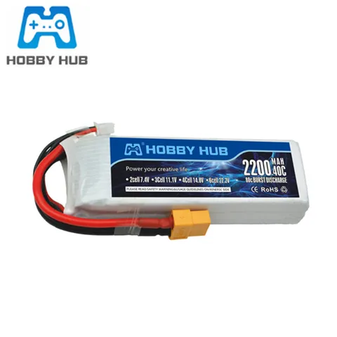 74v 2200mAh 40c Lipo Battery Rechargeable 74V 2s Lithium battery XT60TJST Plug For RC Car Airplane Helicopter Spare Parts title=