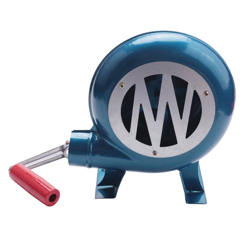 120W Barbecue Iron Gear Hand Blower Hand Blower Manual Firing Blower