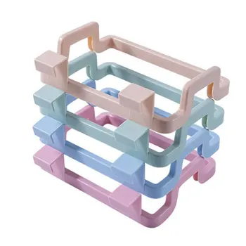 

Lightweight Garbage Bag Rack Plastic Bag Shelf Trash Can Bracket Home Kitchen Essentials