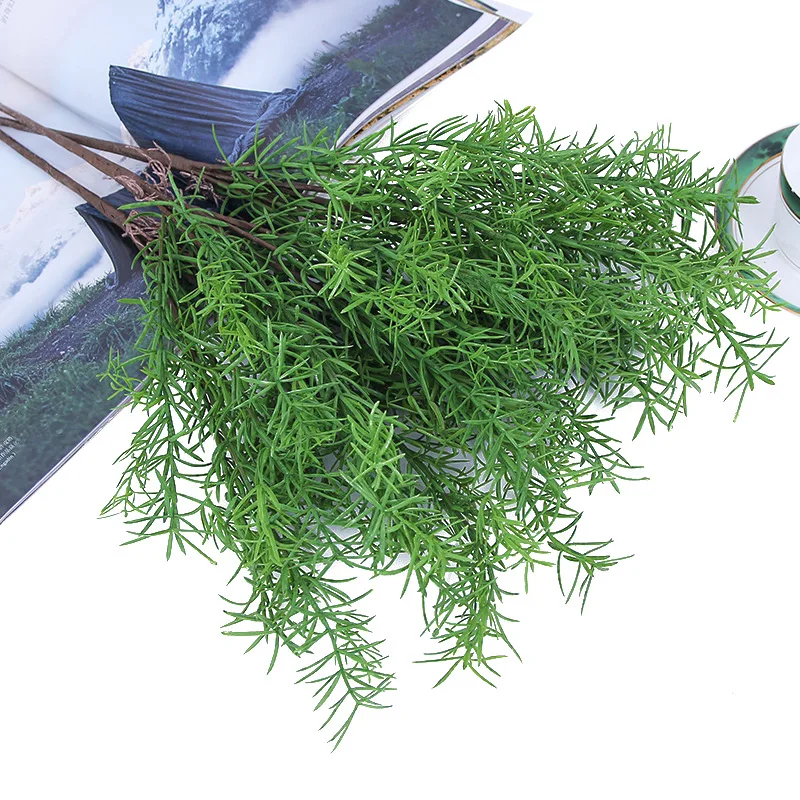 1 шт. моделирование зеленая трава искусственные растения пластиковые цветы Бытовая Свадьба весна лето Декор для гостиной
