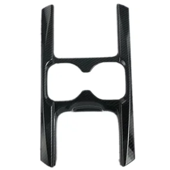 

Carbon Fiber Front Cup Holder Trim Cover Frame for Honda Crv Cr-V 2017 2018 Car Styling Accessories