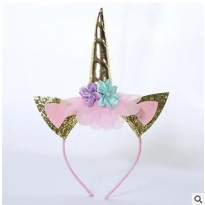 

Girls Dress Accessories Crown Cute Sweet Children's Unicorn Crown Newborn Photography Props