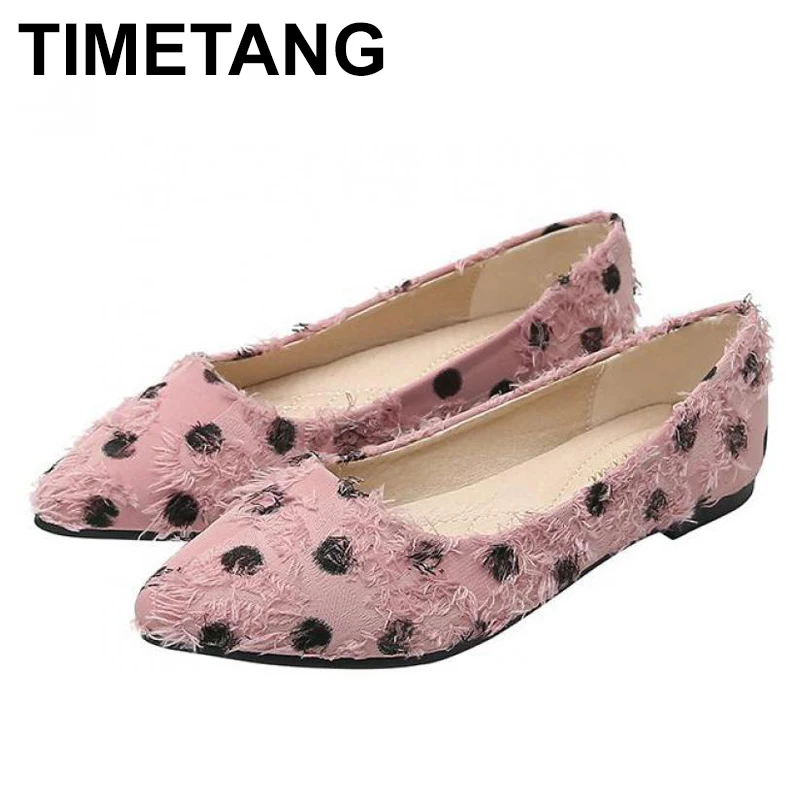 pink ballerina flats