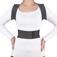 1PCS Men Women Shoulder Back Correct Belt Magnets Posture Corrector Back Support Brace Humpback Postural Correction Belt Chiropr