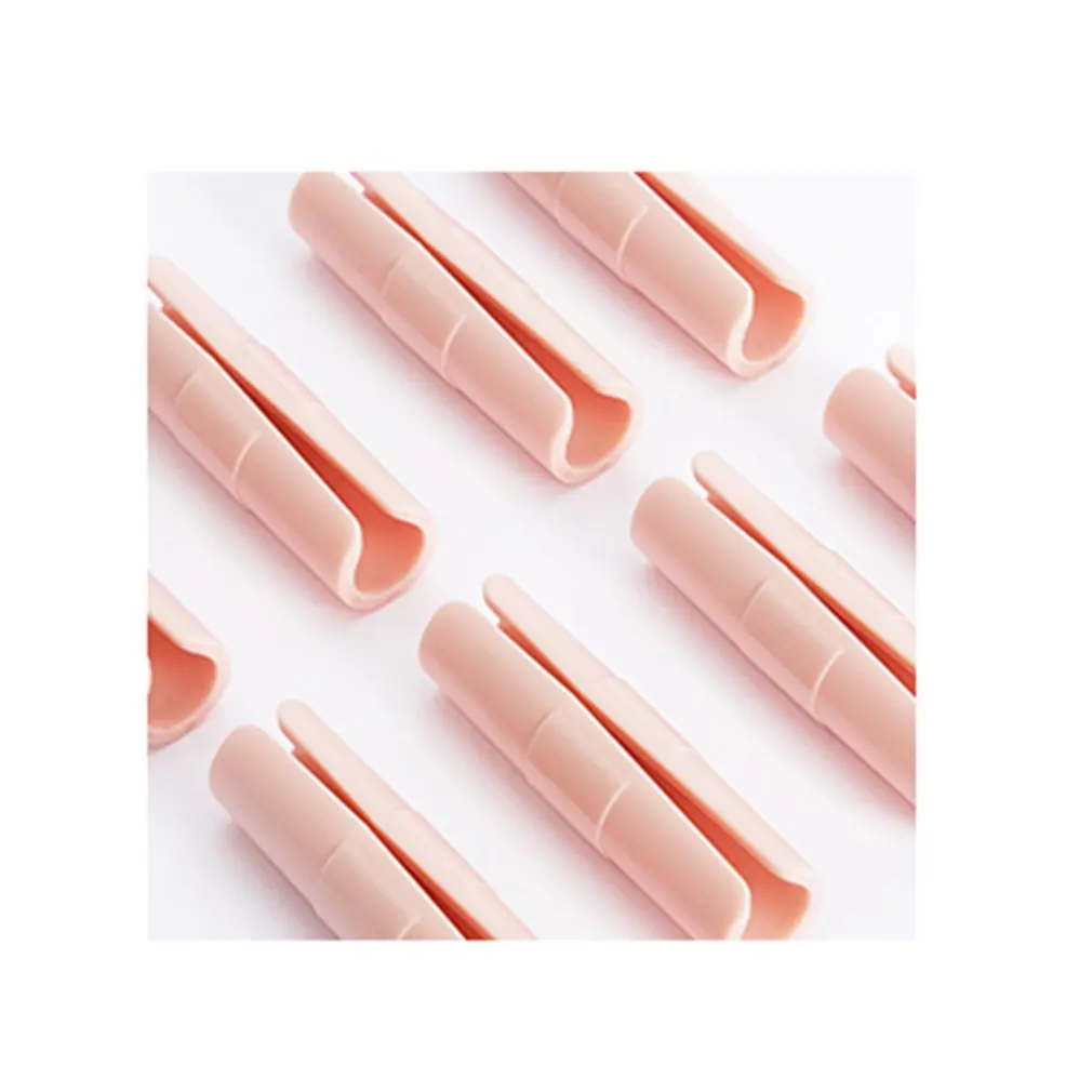 pink 8 шт многофункциональных зажимов для листов, зажимов для закусок, Прямая поставка - Цвет: pink