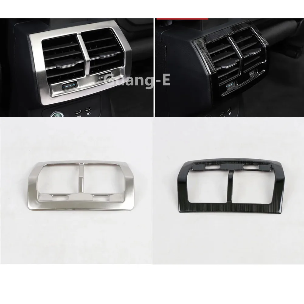 

Car styling garnish cover trim rear upside air conditioning Outlet Vent 1pcs For AUDI Q3 （F3）2018 2019 2020
