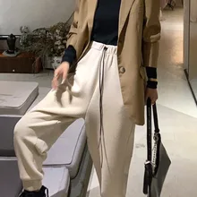 

High Waist Sweatpants Loose Baggy Joggers Ladies Fashion Cargo Streetwear Woman Casual Track Pants Women Wideleg Sport Trousers