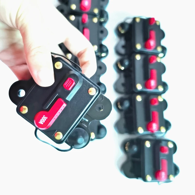 Interruttore Automatico Con Fusibile - DC12V/24V, 80-300A, Per Auto E Barche, Con Reset