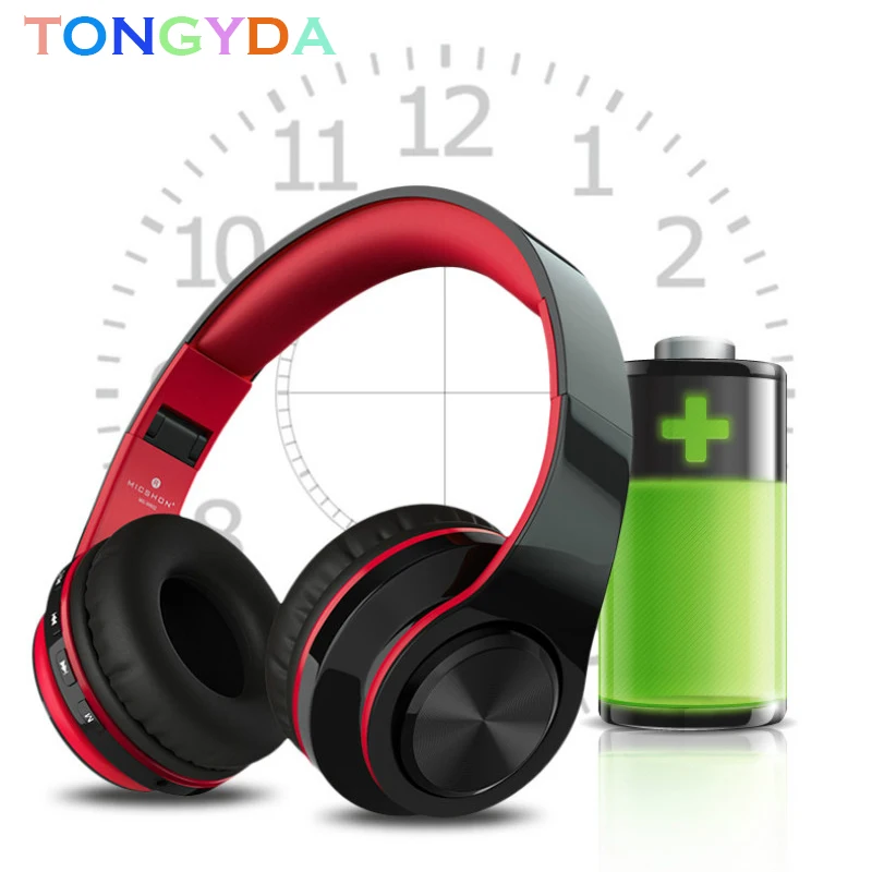 3D Stereo Wireless Headphones Bluetooth Earphone With Mic Gaming Headset Support TF Card FM For PC Mobile phone Mp3 | Электроника