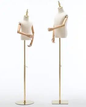 

2-4 year female body mannequin sewing for child clothes,with hand busto dress foam doll stand scale Jersey bust,minil 1pc D243