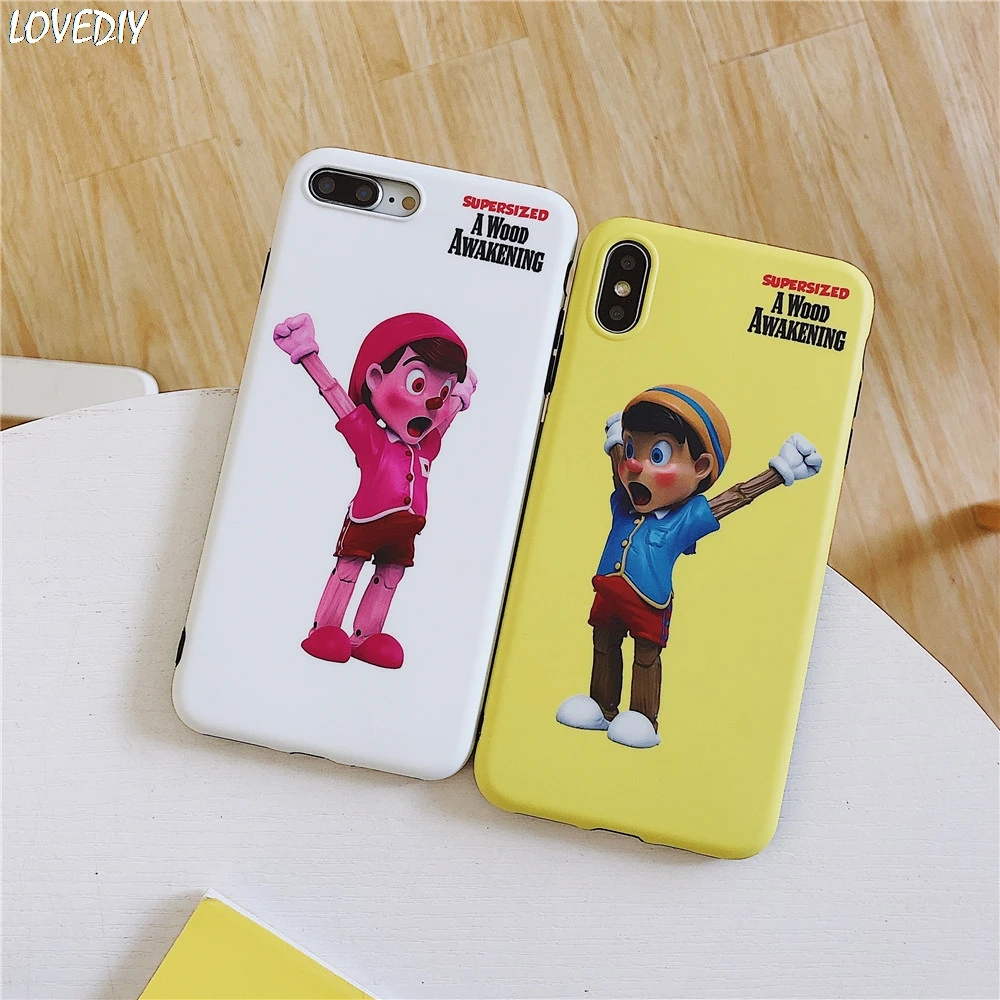Забавный чехол Pinocchios для Apple iPhone 11 Pro Max Xr XS X 7 8 6 S Plus Мягкий IMD Fundas |