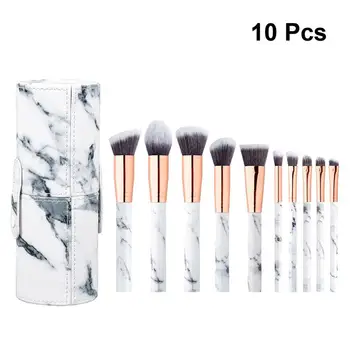 

10pcs Makeup Brushes For Foundation Powder Blush Eyeshadow Concealer Lip Eye Make Up Brush Cosmetics Beauty Tools