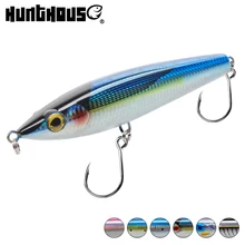 Hunthouse – leurre flottant Pencil pour la pêche en mer, appât artificiel idéal pour la pêche à la traine, en bateau, GT thon, 179mm, 96g, 2020 