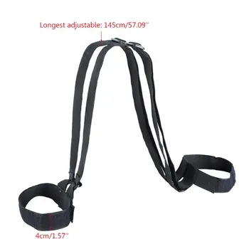 

Ski and Double Cross Country Nordic Skiing Snowboard Alpine Snow Board Detachable Holder Adjustable Skiing Poles Hand Carrier La