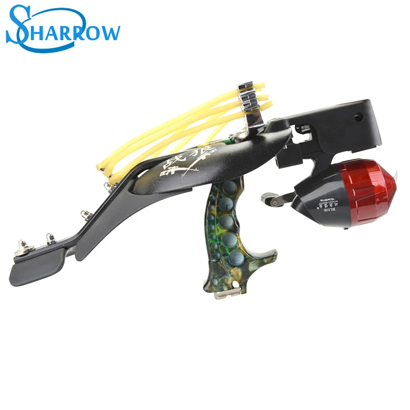 

1Set Archery slingshot Suite Infrared Laser Fishing Hunting Slingshot Darts Reel Arrow Outdoor Shooting Hunting Accessories