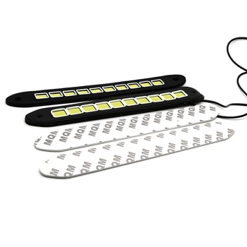 

2pcs LED Car Daytime Running Lights DRL LEDs DC 12V 6000K Automobile light Source Car Styling Waterproof