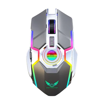 

3.7V/20mA Wireless Mouse ABS 2.4GHz 7 keys Rechargeable 1*USB Receiver