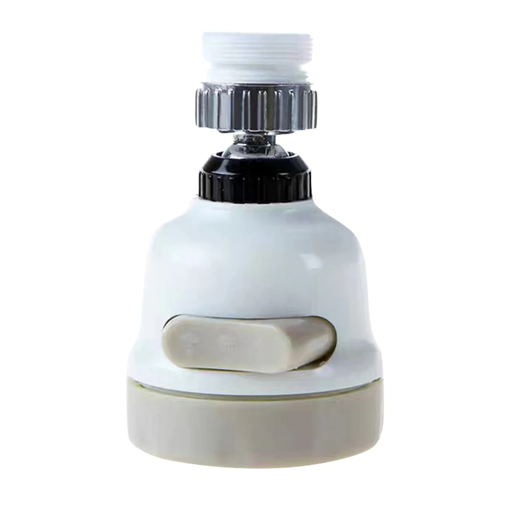 Boquilla de filtro de grifo recargable, accesorio de boquilla de ahorro de agua para el hogar, 360 grados de rotación
