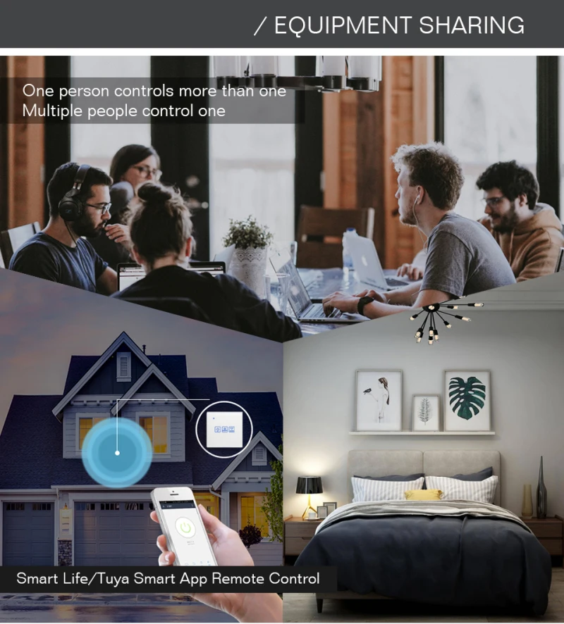 EU ǥ Ʈ ġ ġ Ʈ //Ŀư ġ 100V-240V Alexa Google Ȩ Zigbee 3.0 Tuya/Smart Life