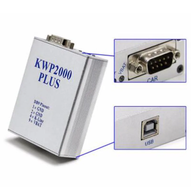 Горячая KWP2000 Плюс OBDII OBD2 ECU чип тюнинговый инструмент KWP 2000 ECU плюс ECU Flasher Smart Remapping декодирование
