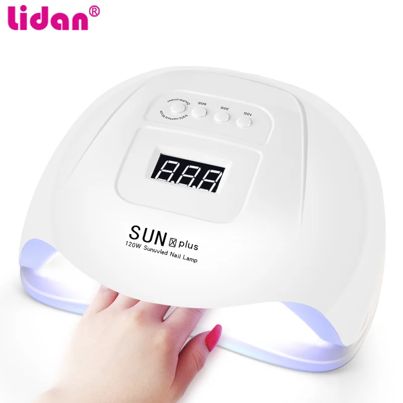

120W Nail UV Lamp with 36 Pcs Leds For Nails Dryer Drying Nail Polish Lamp Auto Sensor Manicure Tools