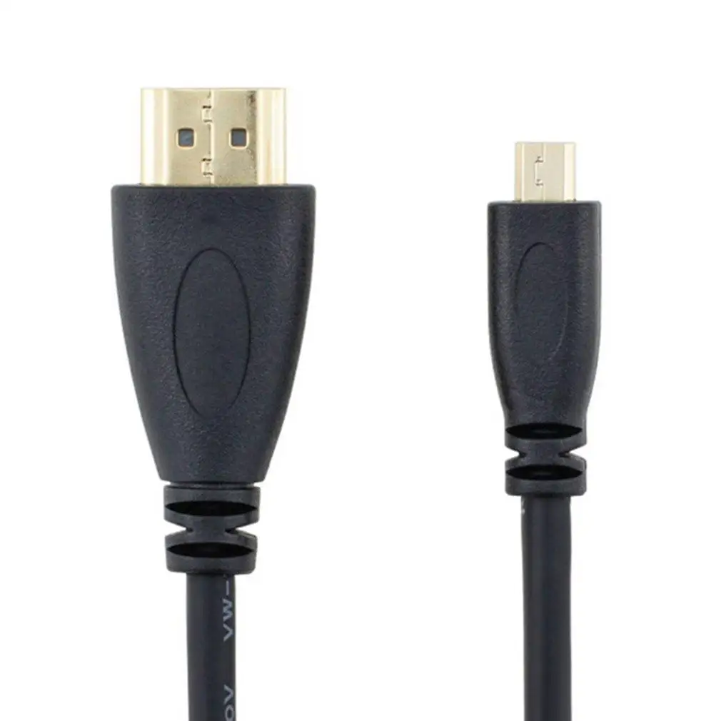 2,5 m HDMI папа к micro HDMI папа Высокоскоростной 1080P HD HDMI кабель 1,4 версия LN