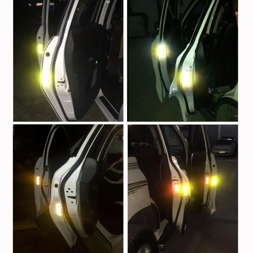 4 шт. Автомобильная наклейка против столкновений автомобильная открытая