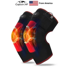 US Captain – masseur électrique pour la rééducation des genoux, appareil de thérapie par le chauffage, enveloppe de Vibration de Massage de physiothérapie