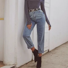 JYSS Весенние новые женские джинсы, модные светло-голубые прямые брюки для женщин, женские джинсы 30095