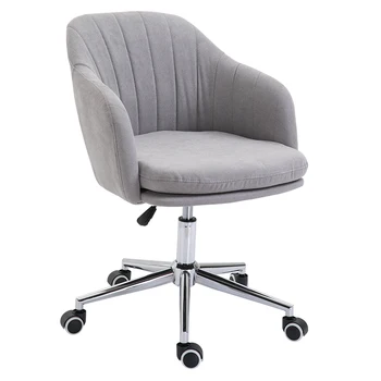 

Fully detachable and washable Nordic computer chair comfortable office chair settled fabric Bedroom Sofa elevator chair house